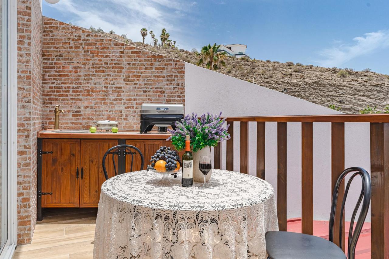 Bungalow Private Pool Bbq Air Conditioning Stunning Ocean View 阿德耶 外观 照片