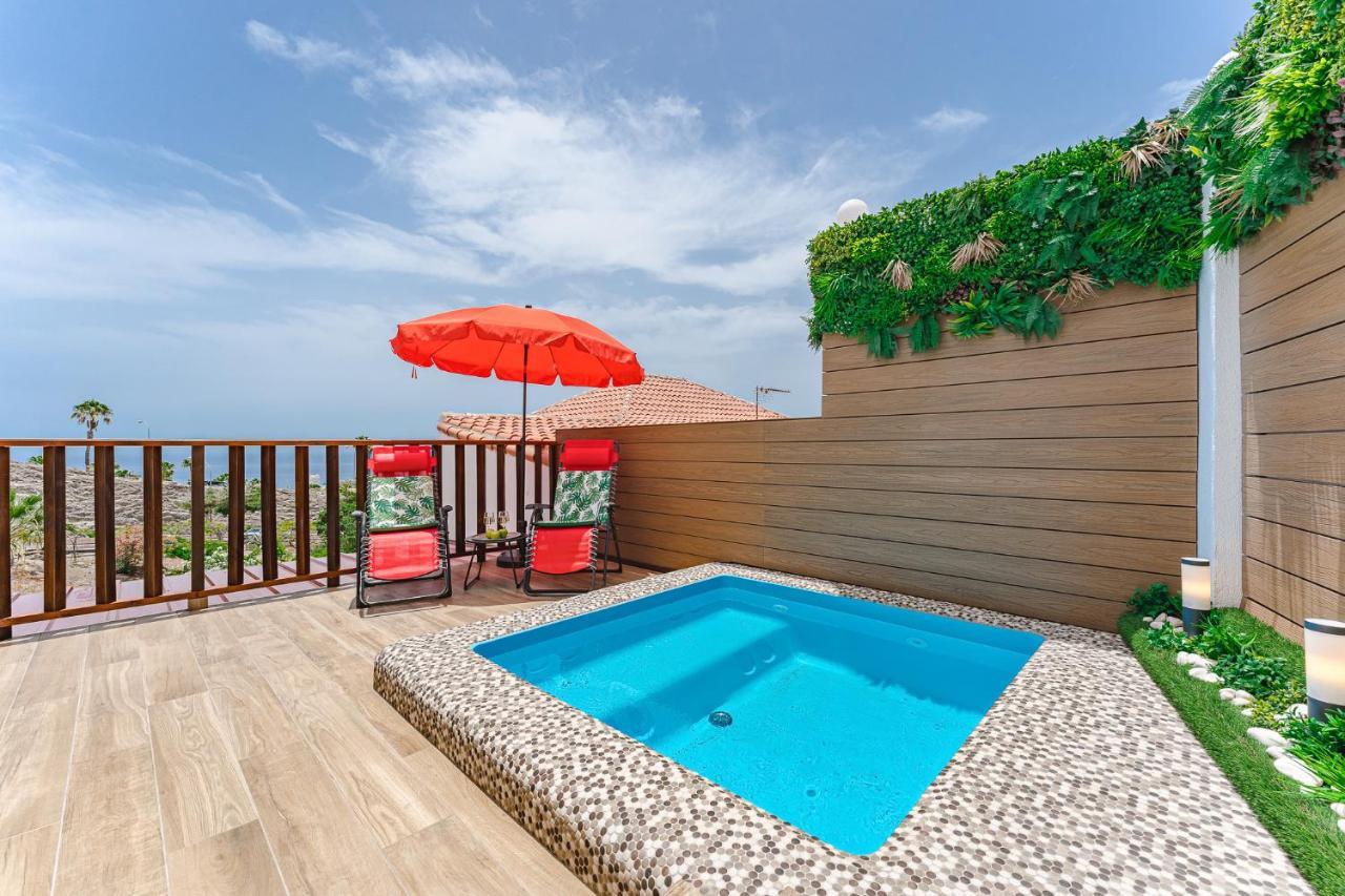 Bungalow Private Pool Bbq Air Conditioning Stunning Ocean View 阿德耶 外观 照片