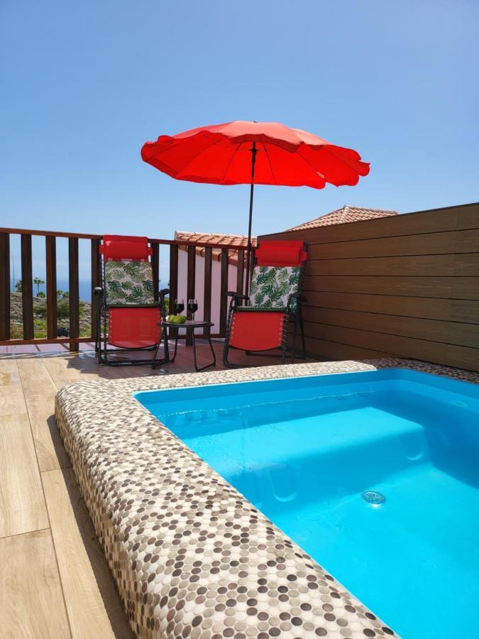 Bungalow Private Pool Bbq Air Conditioning Stunning Ocean View 阿德耶 外观 照片